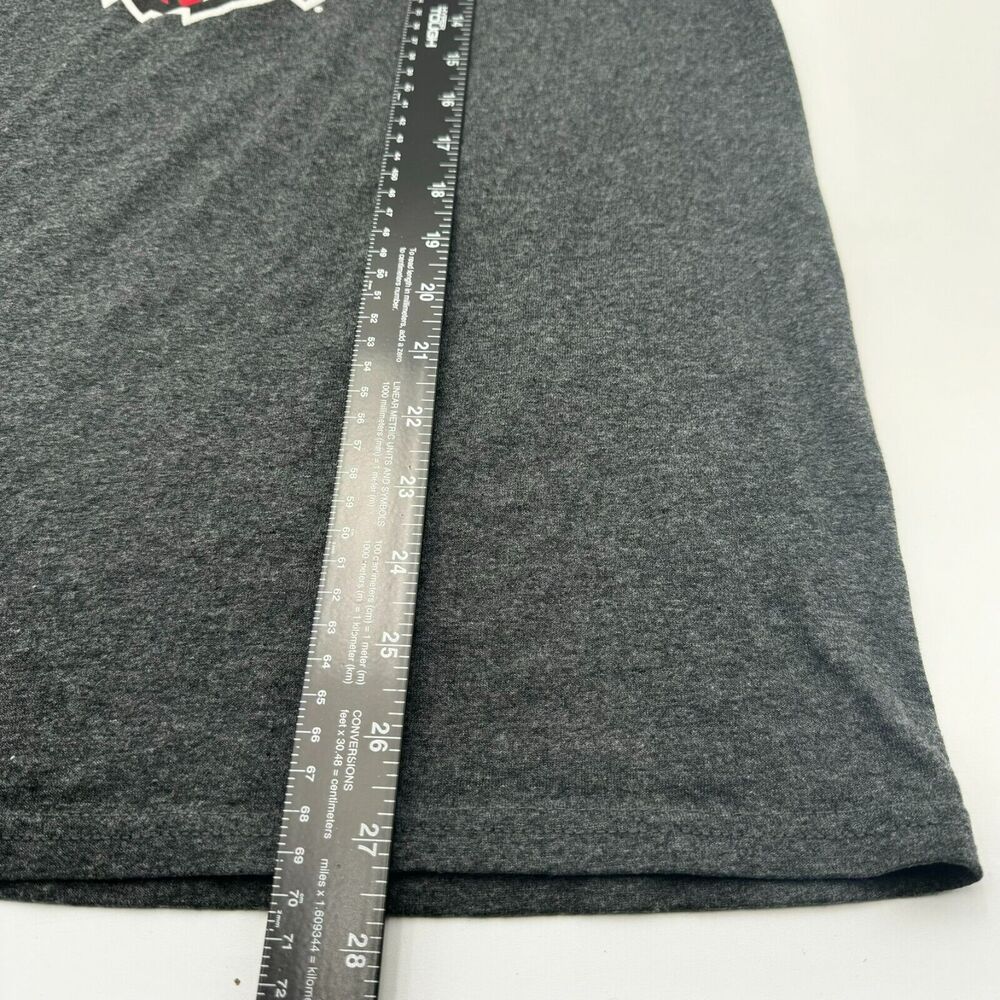 TEMPLE UNIVERSITY Medium Vintage Gray Champion Hooter Owl Mascot tee t-shirt - Picture 6 of 7